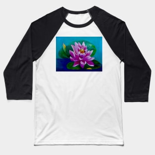 Lotus and Lily Pads Baseball T-Shirt